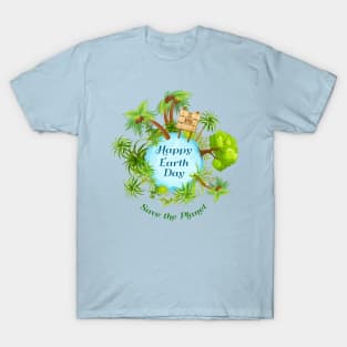 Happy earth Day Save The Planet T-Shirt